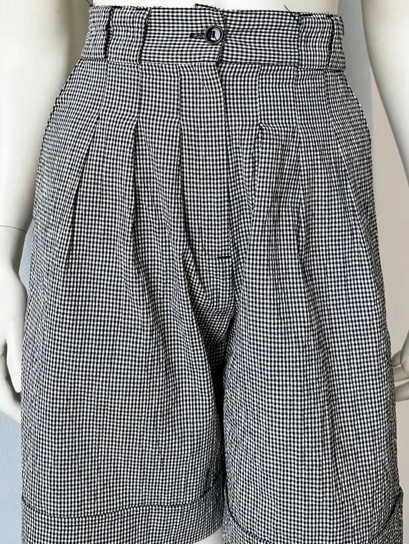 Geruite short