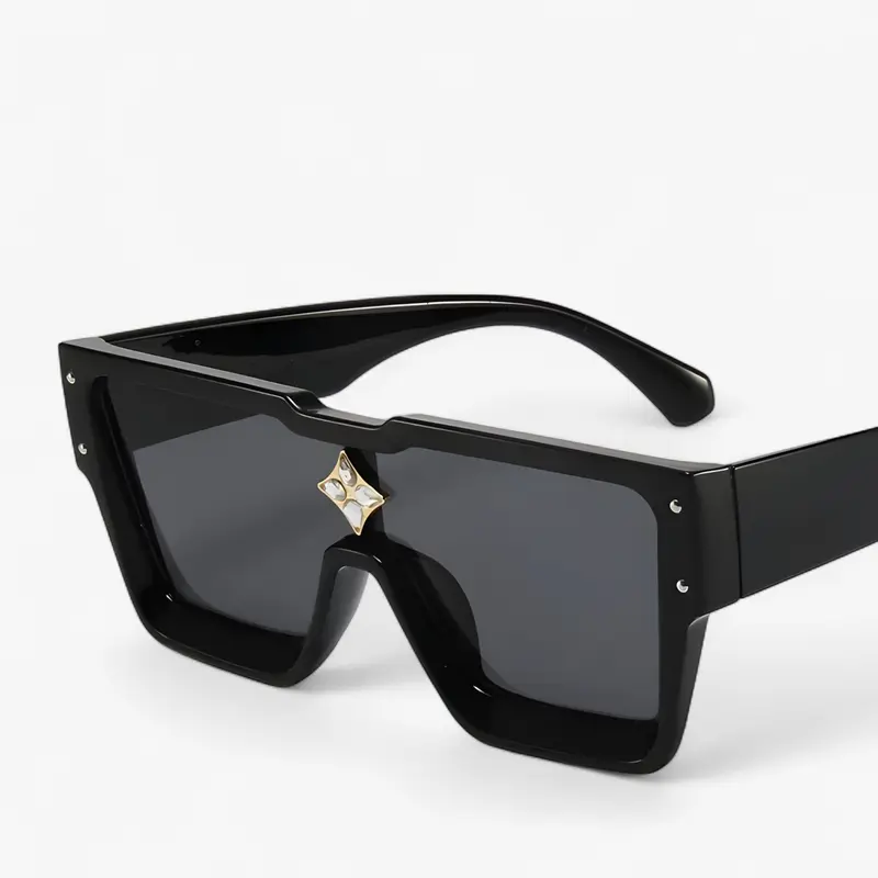 Gespiegelte Punk-Sonnenbrille – Revik