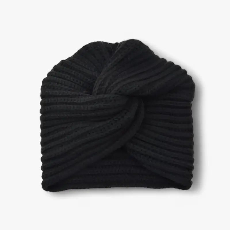 Gestrickter Winterturban für Damen - Luxuriöser Komfort in Kaschmir - Luna