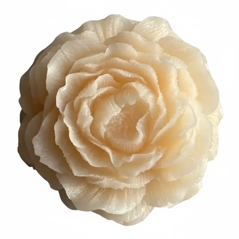 Geurwax Bernstein Rose Vanilla 8x8x3cm