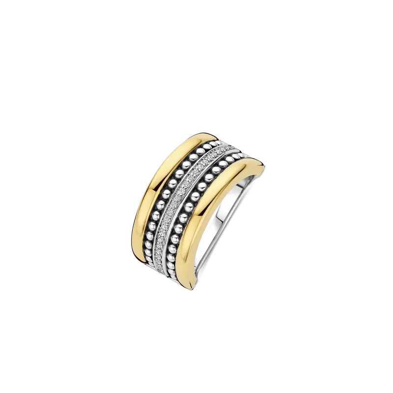 Gold Structure Ring