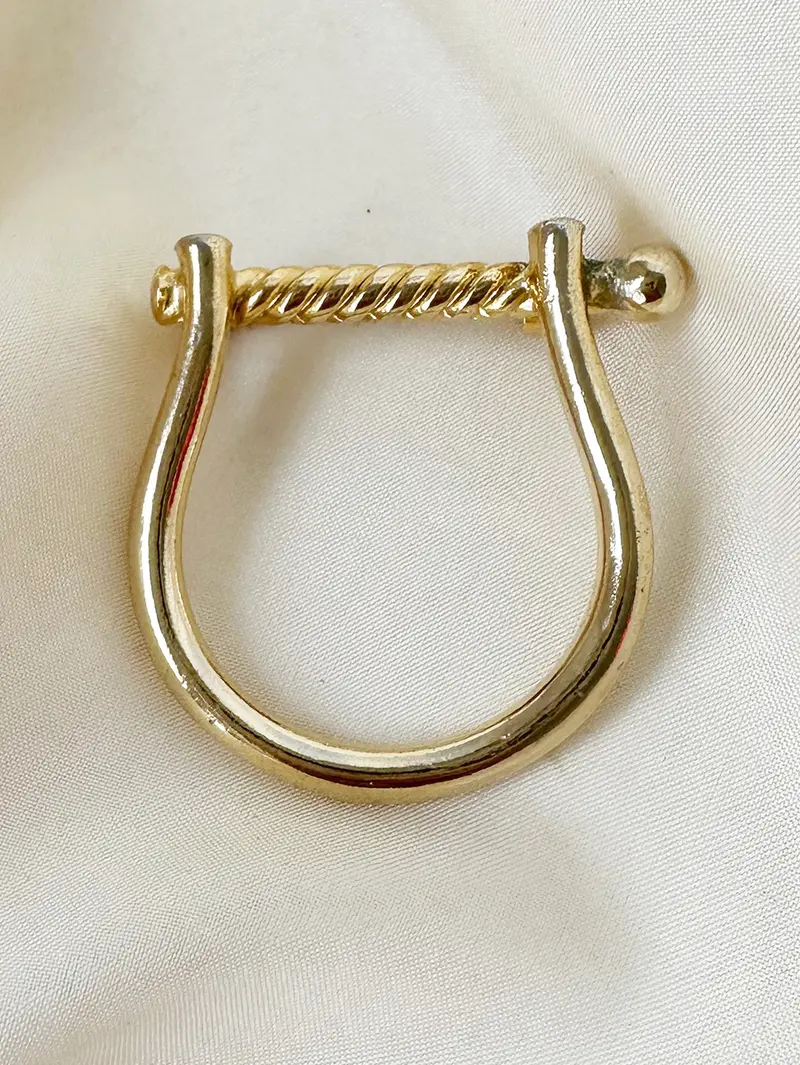 Gouden broche