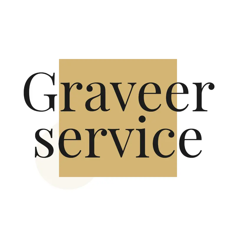 'Graveerservice'