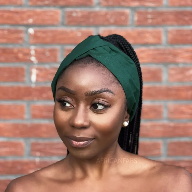 Green Twist Headband - Adults - Hair Accessories