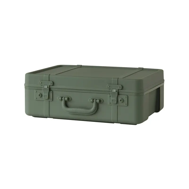 Hachiman Trunk Story Opbergkoffer Small 4L | Donkergroen