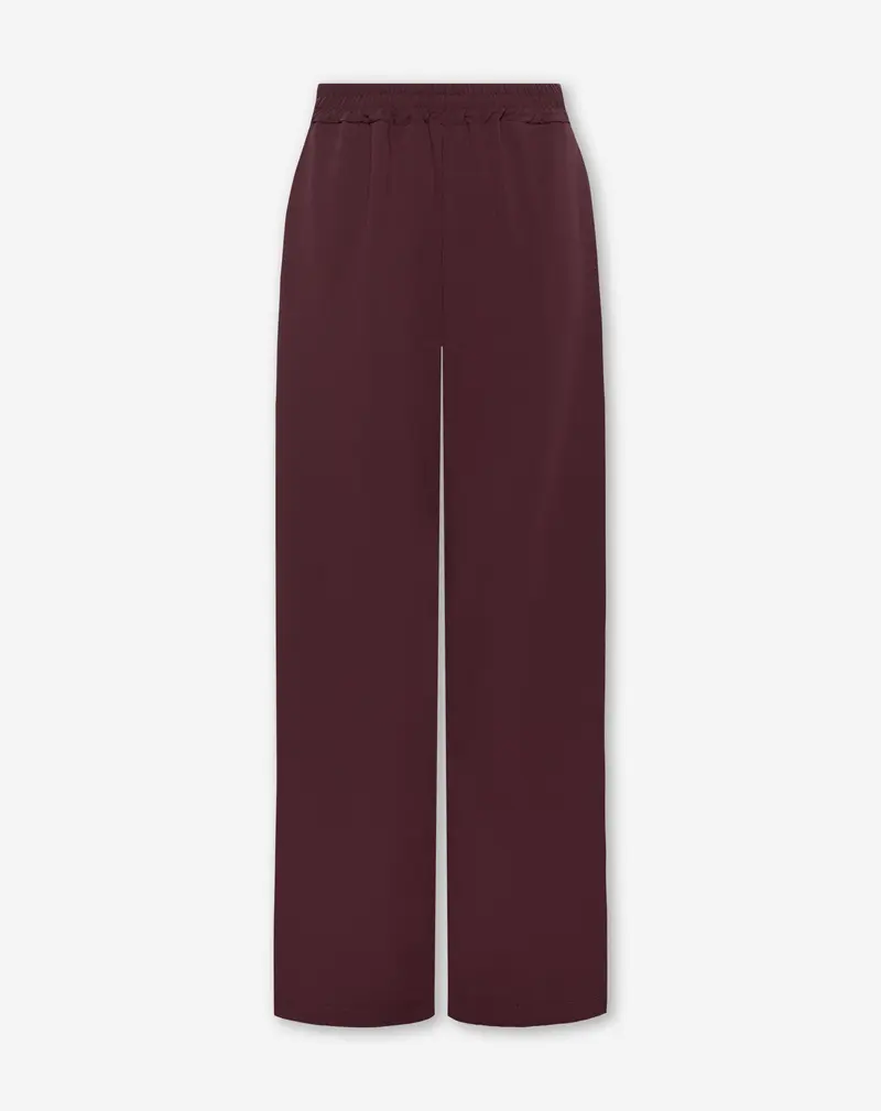HAILEY TRACK PANTS BURGUNDY