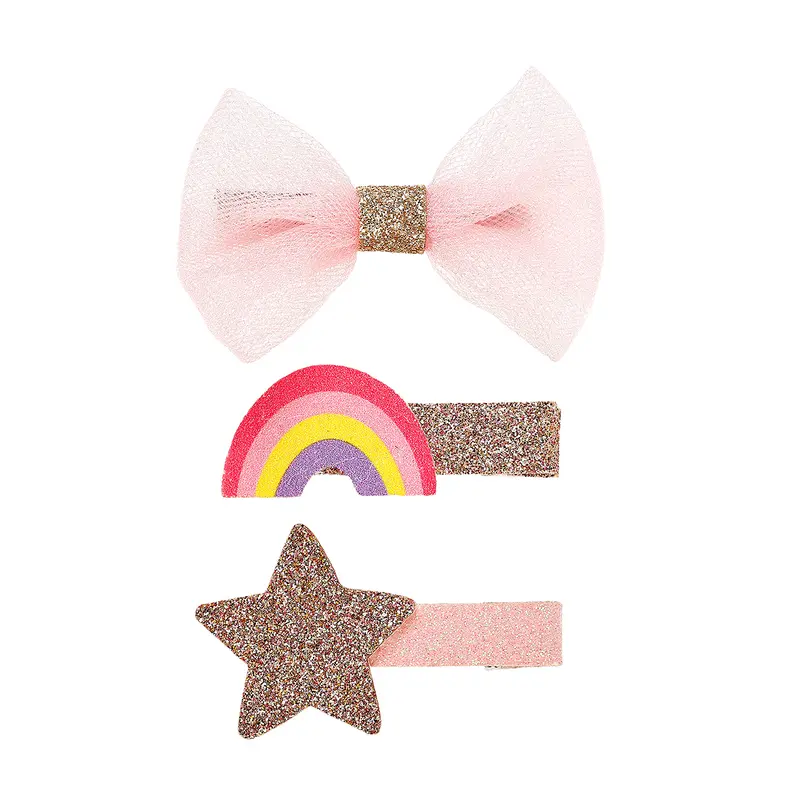 Hair claw Signe (3 pcs/card, 1 card)