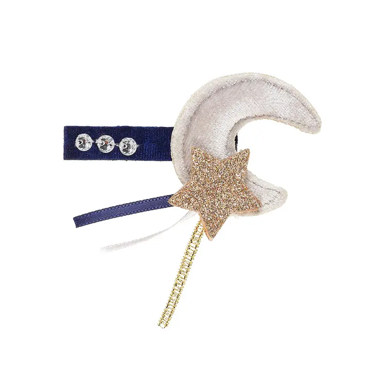 Hair claw Tutti moon star (1pc/card, 1 card)