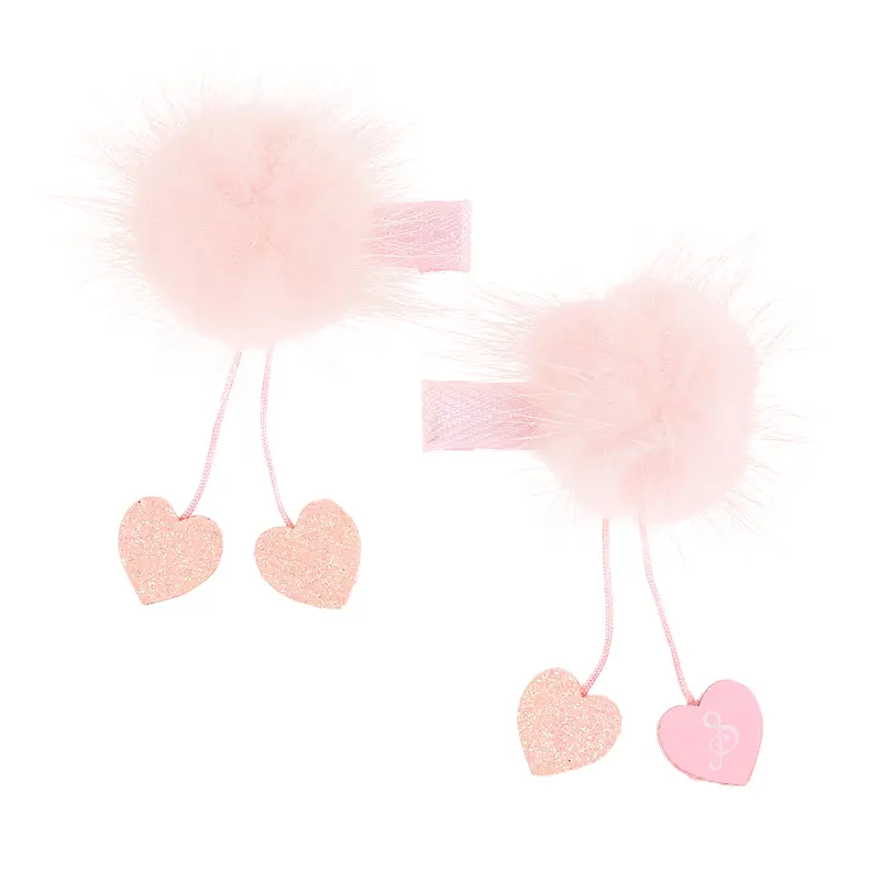 Hair claws Amandine l.pink