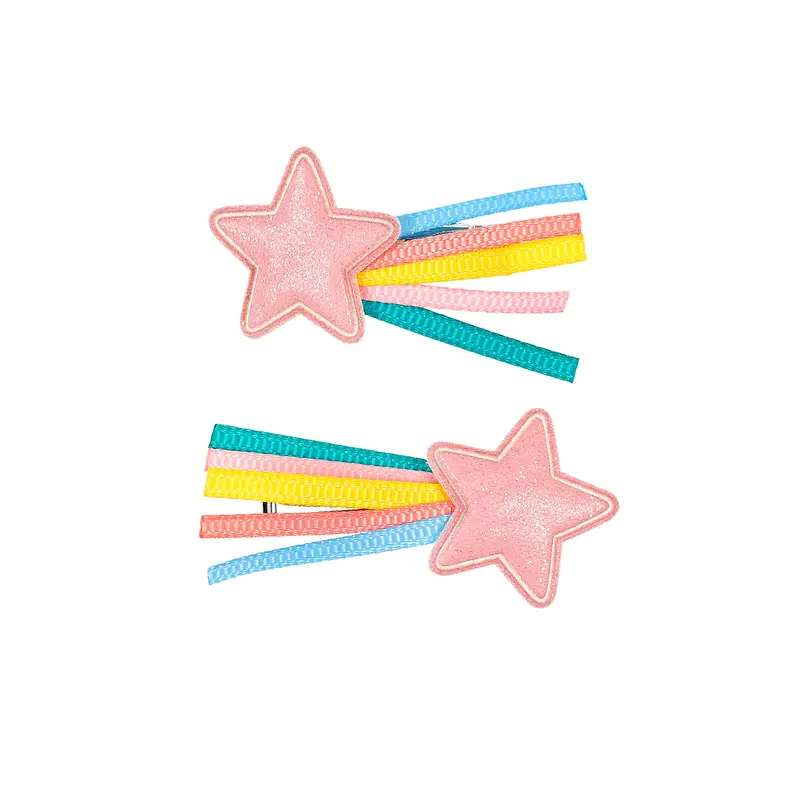 Hair claws Havy star (2 pcs/card, 1 card)