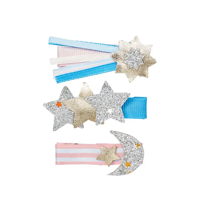 Hair claws Jolet (3 pcs/card, 1 card)