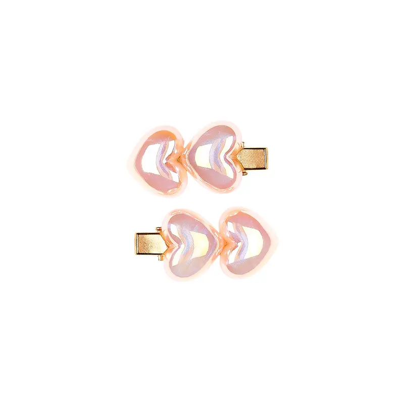 Hair claws Shania l.pink (2 pcs/card, 1 card)