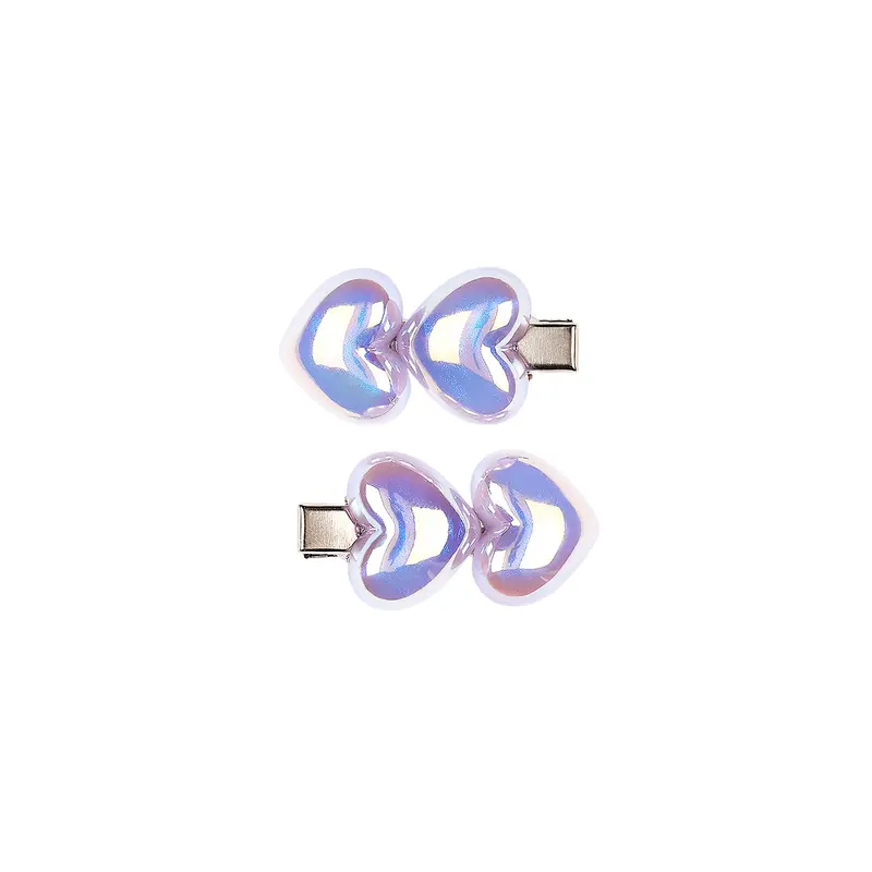 Hair claws Shania lilac (2 pcs/card, 1 card)