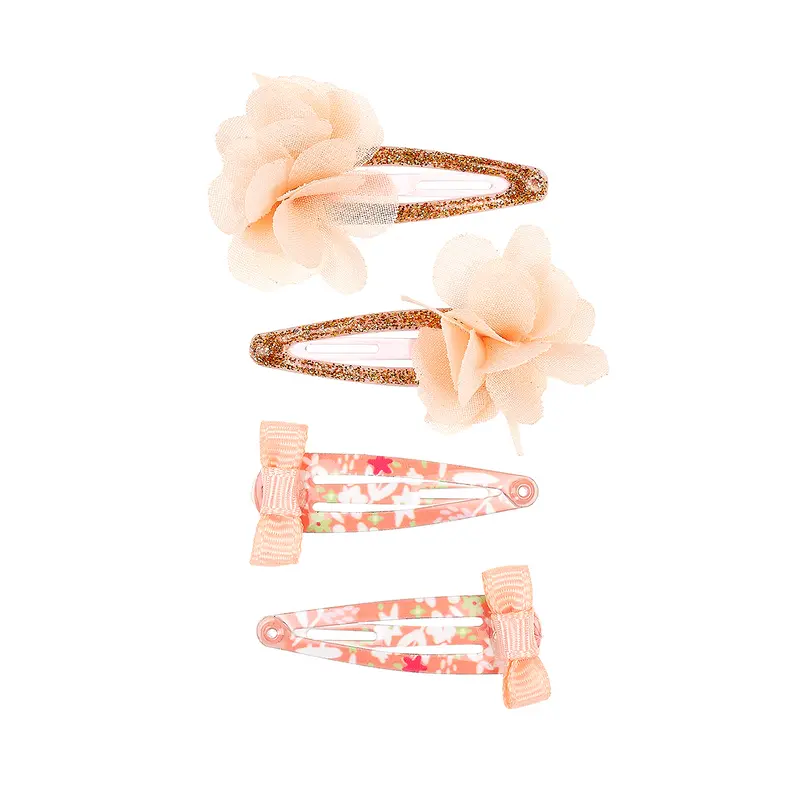 Hair clips Aiva (4 pcs/card, 1 card)
