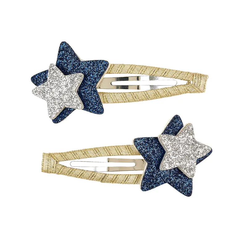 Hair clips Maurine blue