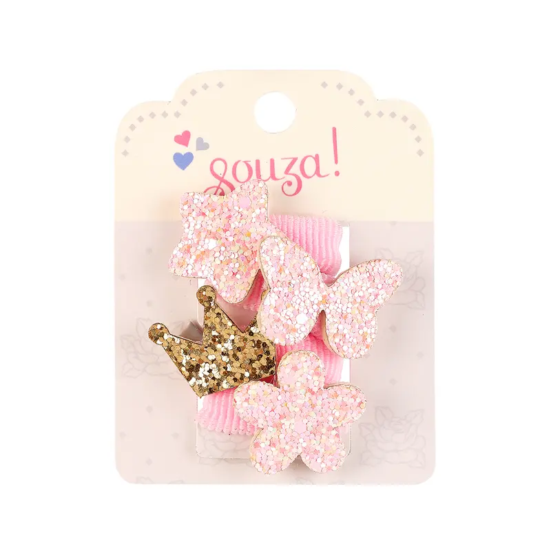 Hair elastics Carolina pink