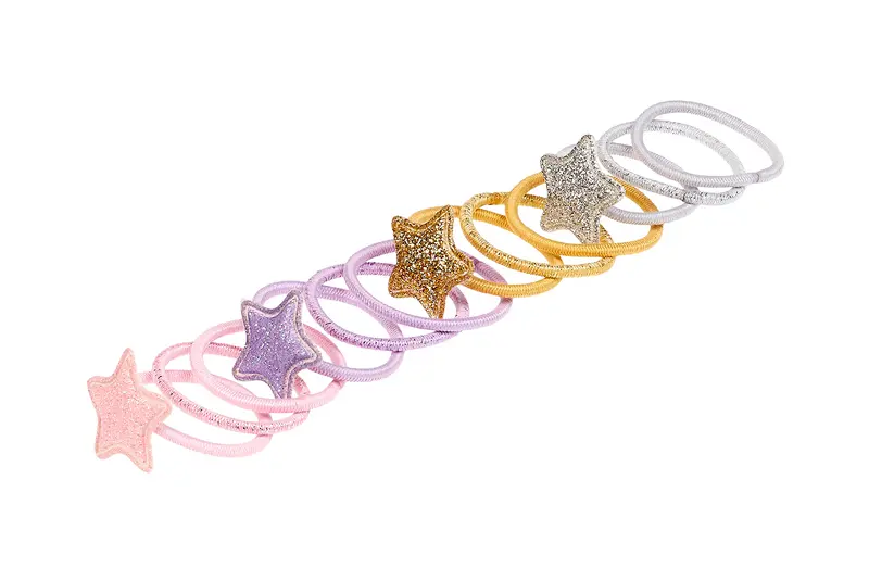 Hair elastics Lisanna star