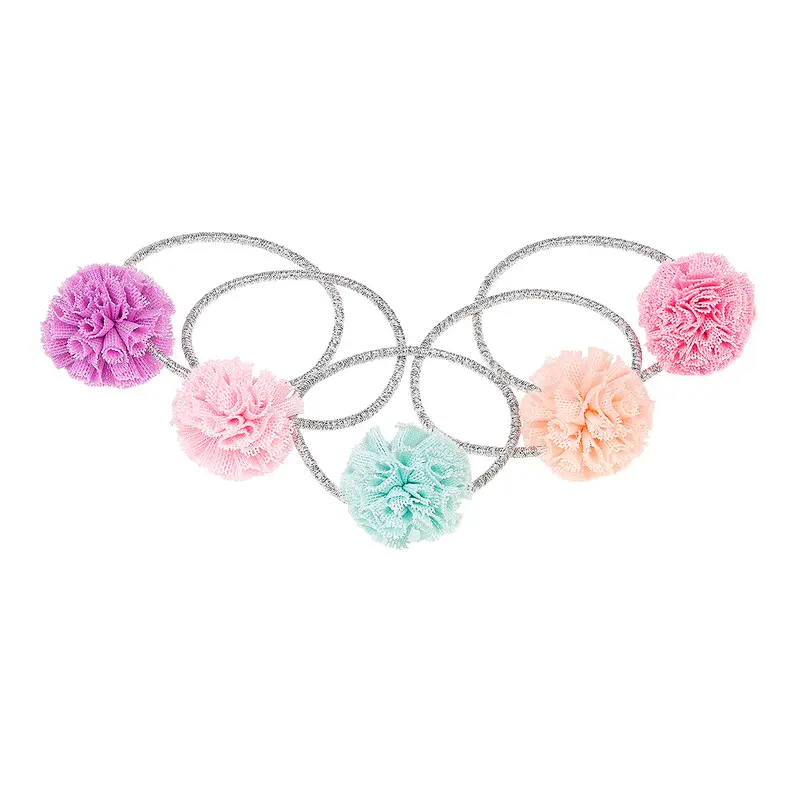Hair elastics Rilana (5 pcs/card, 1 card)