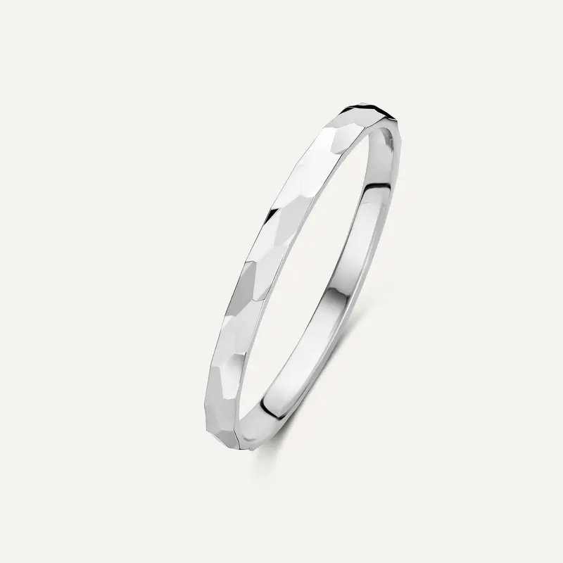 Hammered Stacker Ring