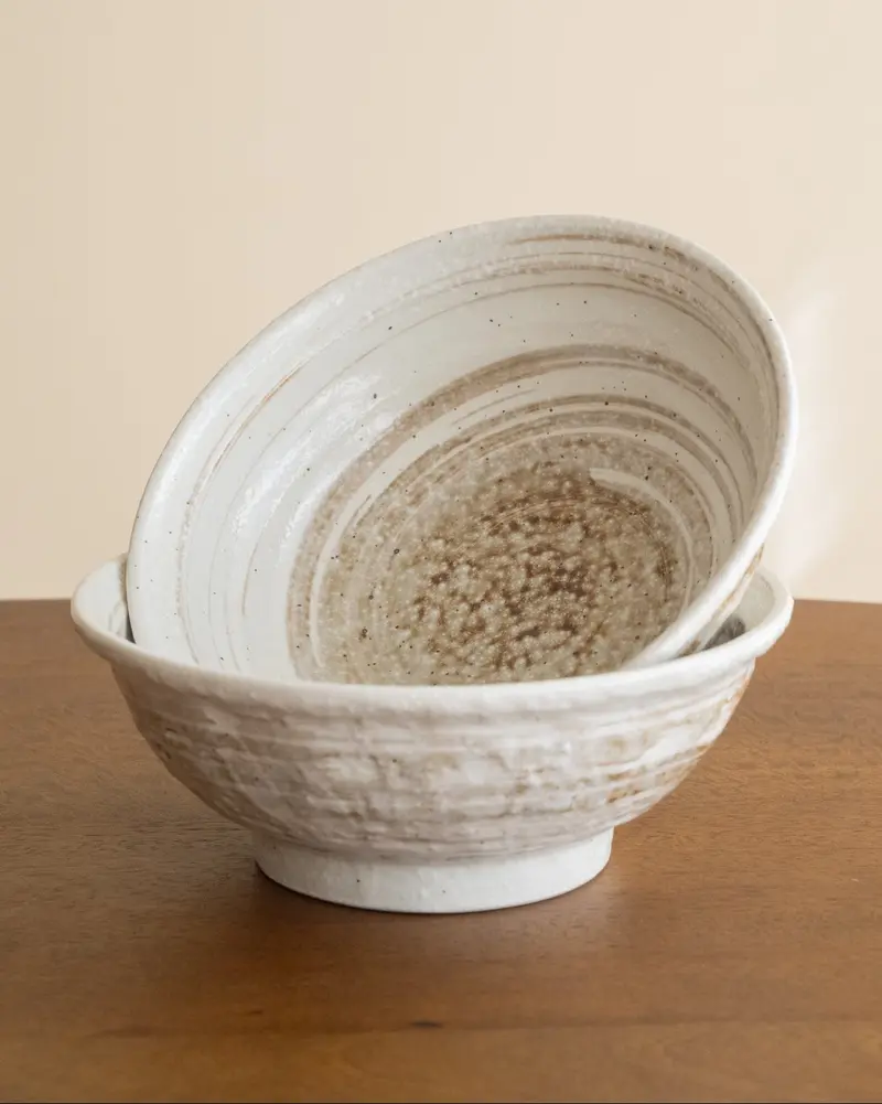 Handgemaakte Japanse Ramen Bowl Kobiki