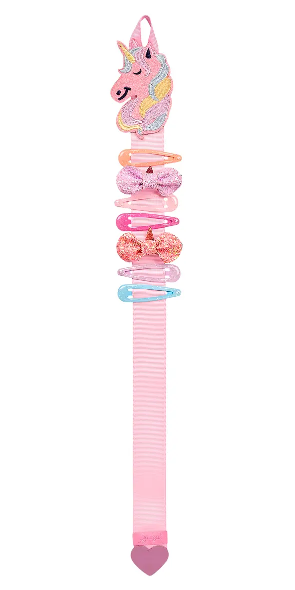 Hanger Sally unicorn (8 clips/hanger, 1 card)
