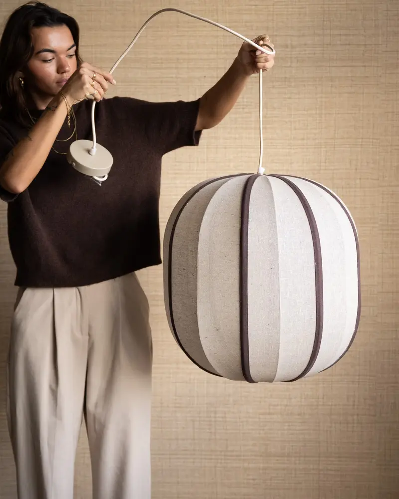 Hanglamp Esmiria Bruin