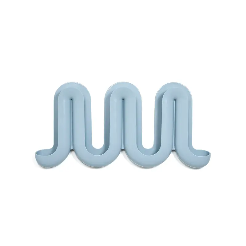 Heller Swell Wandkapstok & Organizer Blauw | Anna Dawson