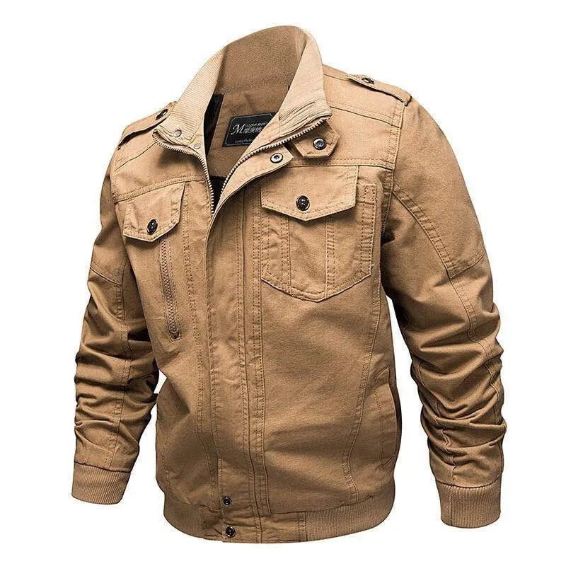 Herbstliche BartjeansJacke I Jacke für Männer