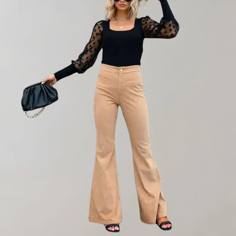Herbstliche Cordhose mit Schlag – Valerie