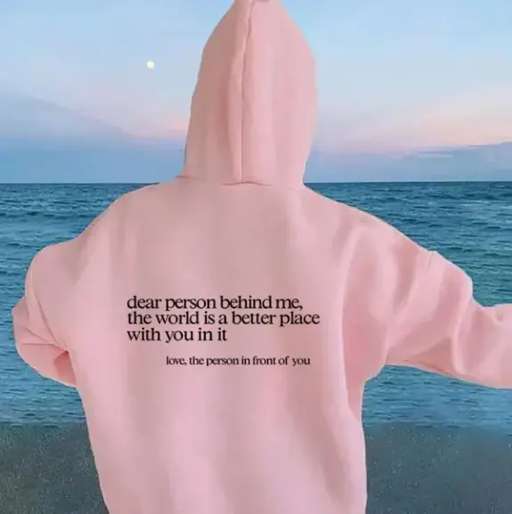 Herbstliche Inspirierende Casual Hoodie - Alex