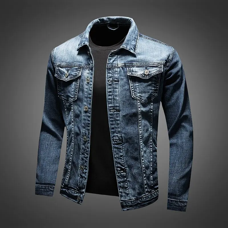 Herbstliche Klassische Denimjacke - Archer