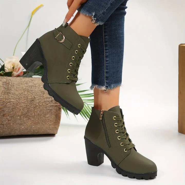 Herbstliche Orthopädische Damen Stiefeletten – Celesta