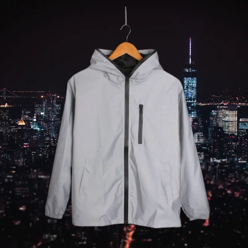 Herbstliche Reflektierende Damen Manteljacke mit 3M-Effekt – Leona