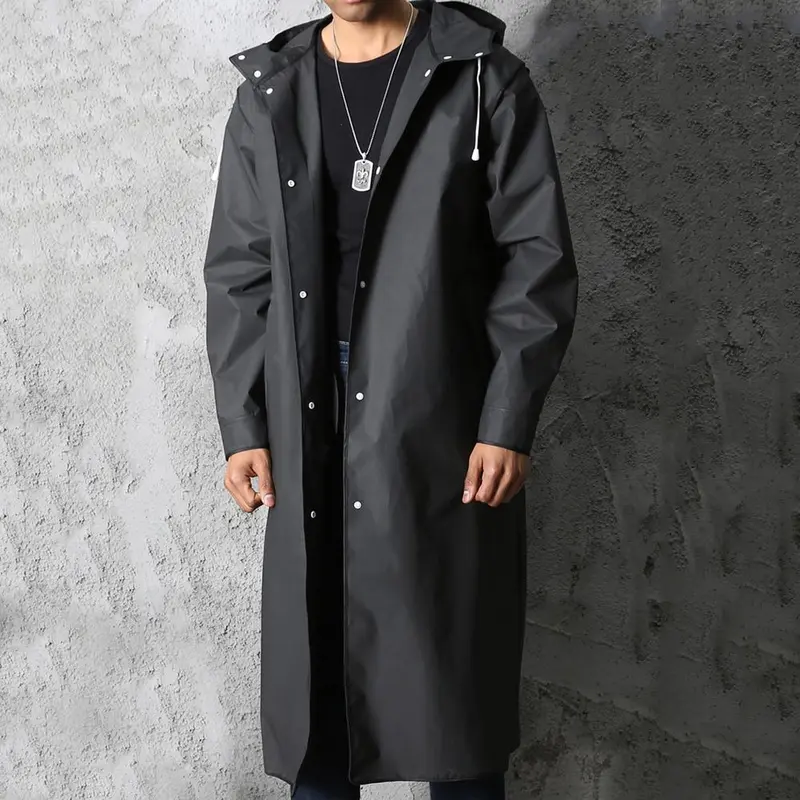 Herbstliche Regenjacke mit Kapuze - Thorben