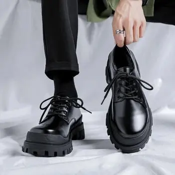 Herbstliche Stilvolle Derbyschuhe mit dicker Sohle - Ethan
