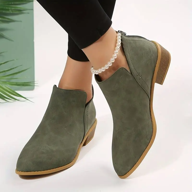 Herbstliche Trendy Damen Stiefeletten - Iris