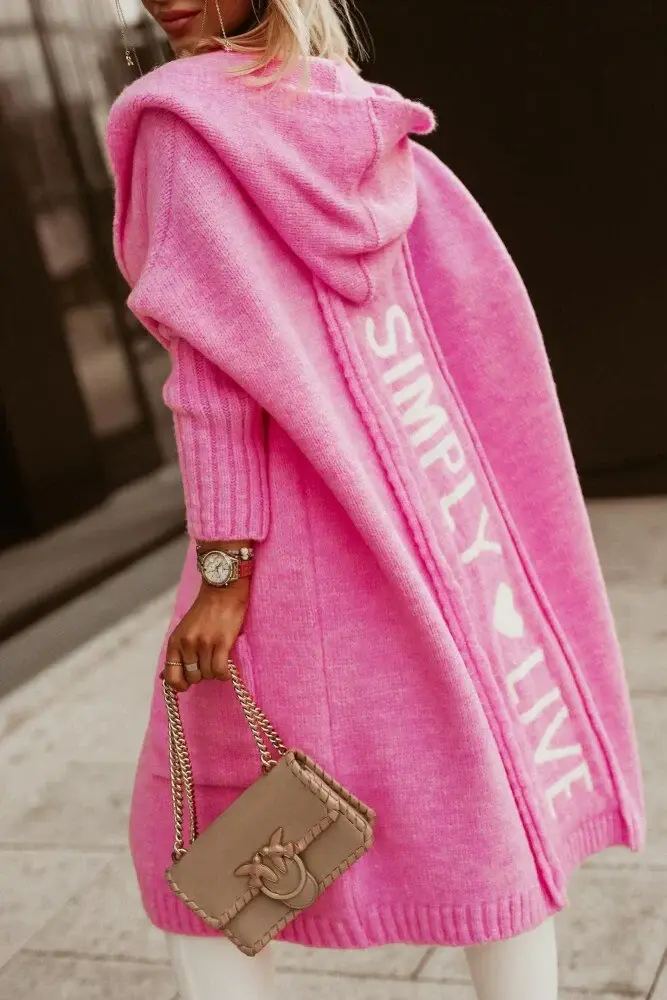 Herbstliche Trendy Oversized Damenweste - Amelie