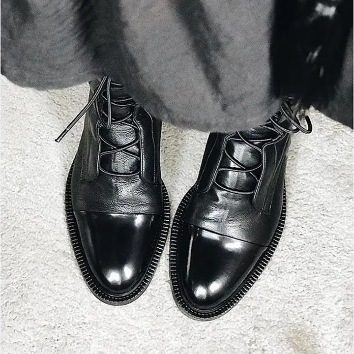 Herbstliche Vintage Damen Stiefeletten – Marvella