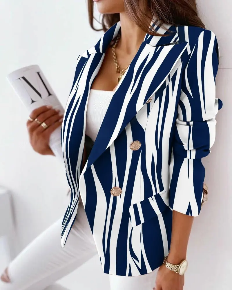 Herbstlicher CoolBlazer I Warmer Blazer für Frauen