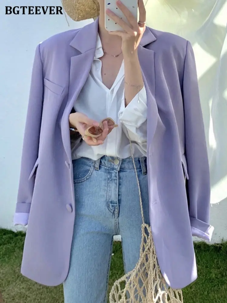 Herbstlicher Daisy Blazer I Blazer für Frauen
