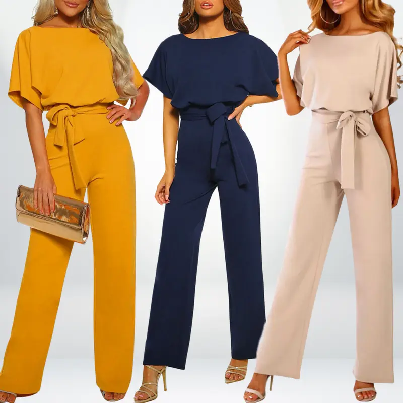 Herbstlicher Damen Jumpsuit - Sofia