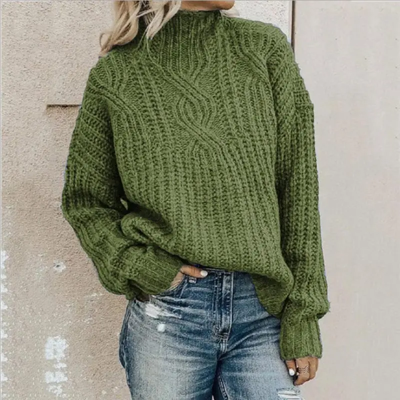 Herbstlicher Joy Strickpullover | Weicher & Vielseitiger Pullover für die kühle Jahreszeit