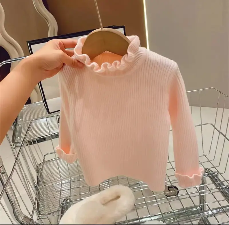 Herbstlicher Kleinkind Baumwollpullover – Weiche und Bequeme Kleidung für die kühle Jahreszeit
