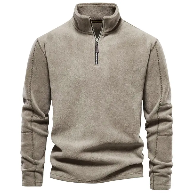 Herbstlicher Polar Fleece Pullover - Lars