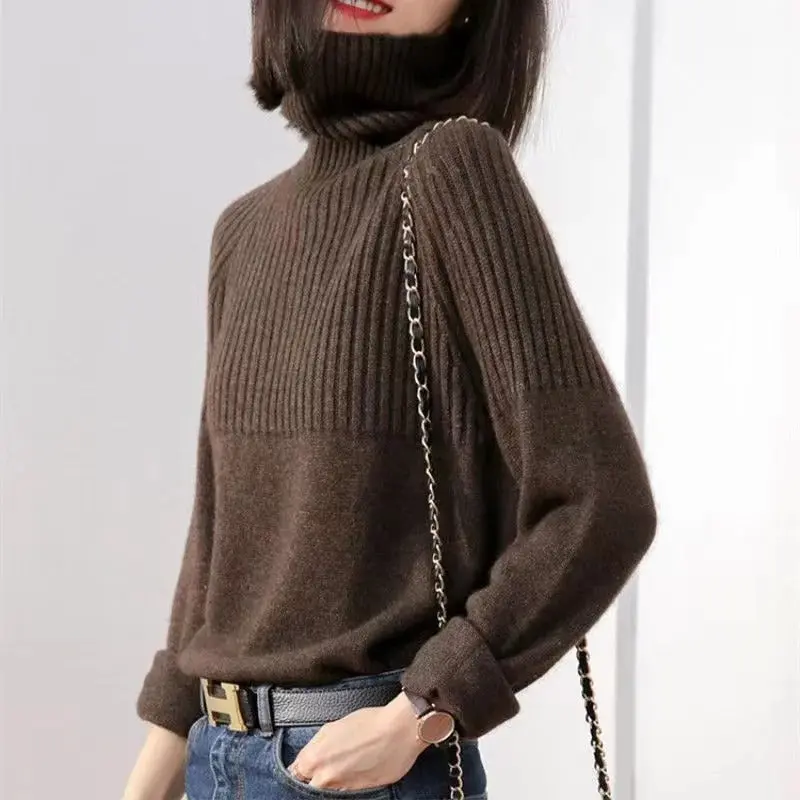 Herbstlicher Trend-Rollkragenpullover für Damen - Serena