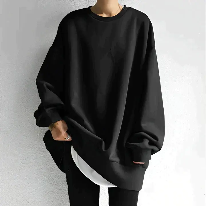 Herbstlicher Trendy Oversized Damenpullover - Alina