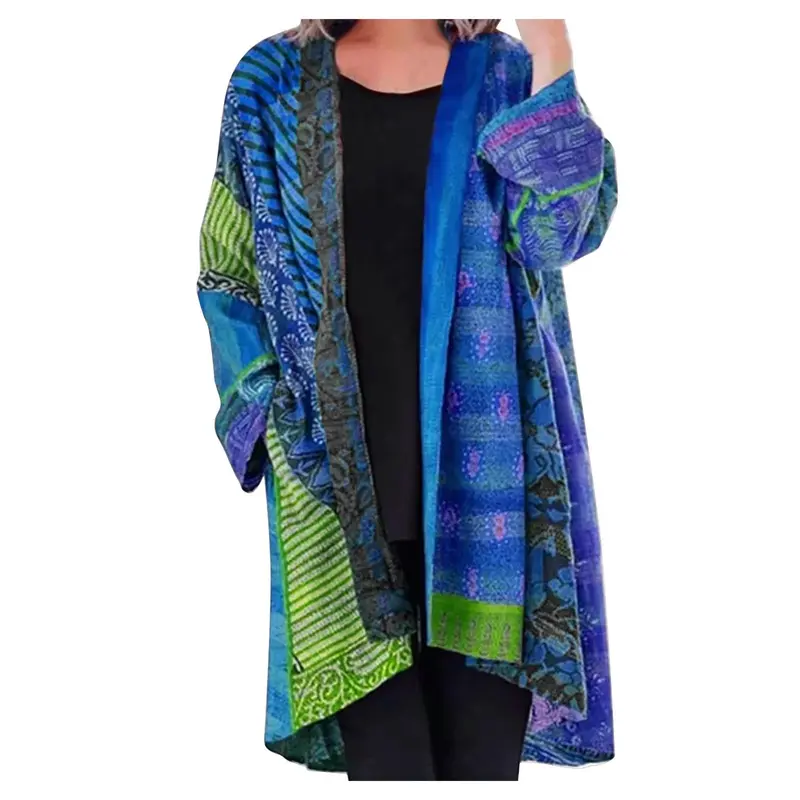 Herbstlicher Vintage Lange Damenpullover - Livia