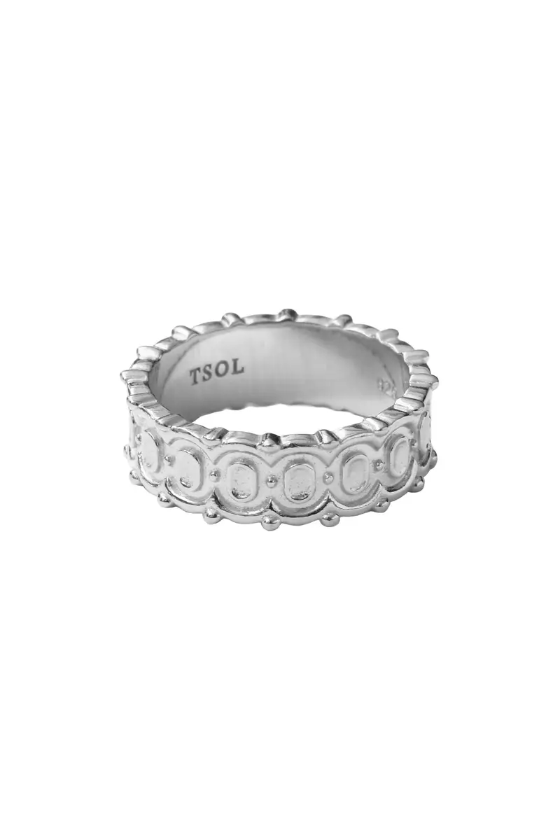 Heritage Staple Ring - Silver