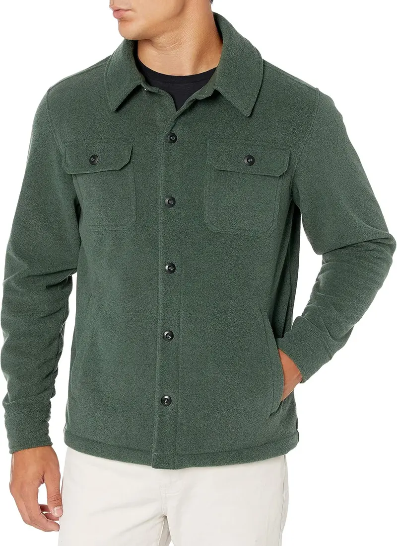 Herren-Fleece-Überhemd für Herbst 2026 – Max
