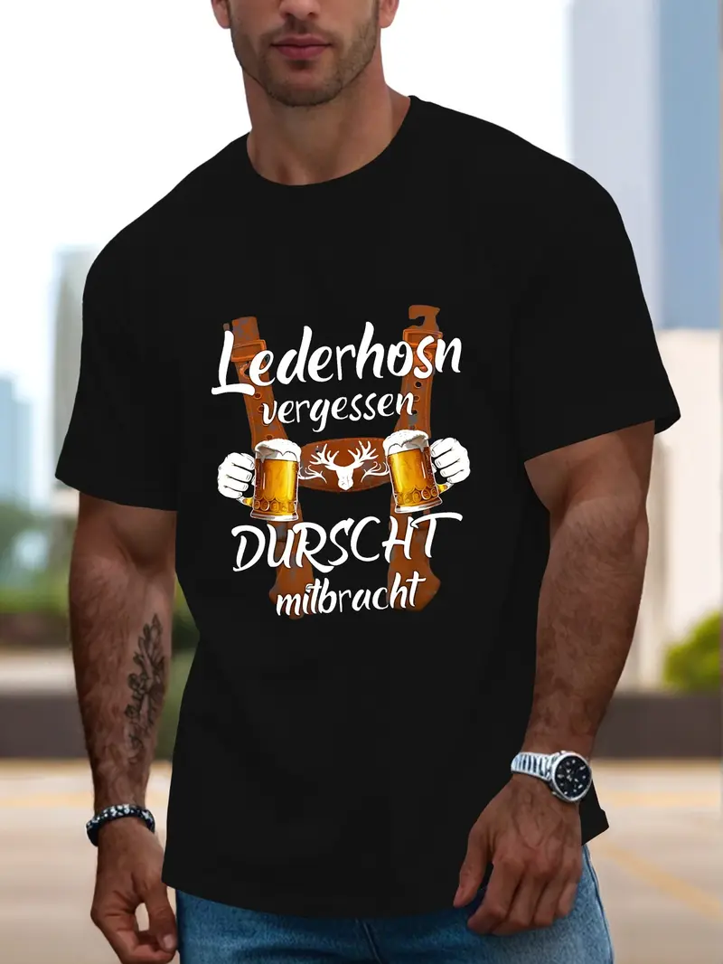 Herren Kurzarm T-Shirt – Sepp Oktoberfest 2025